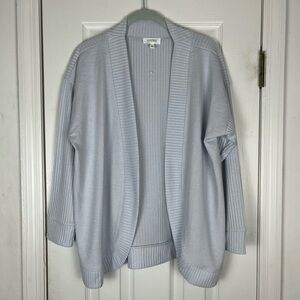 Haven Well Within Baby Blue Lightweight Open Style Loungewear Cardigan Sweater